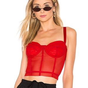 Danielle Guizio corset top